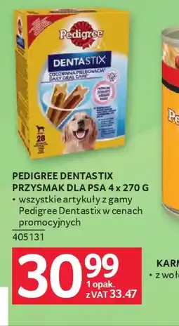 Selgros Pedigree Dentastix przysmak dla psa oferta