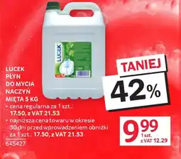 Selgros Lucek płyn do mycia naczyń oferta