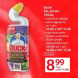 Selgros DUCK Zel do WC oferta