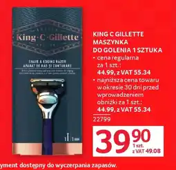 Selgros King C Gillette maszynka oferta