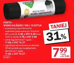 Selgros Forte Worki na śmieci oferta