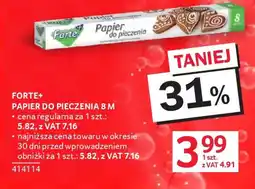 Selgros Forte+ Papier do pieczenia oferta