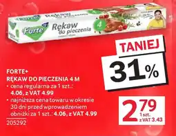 Selgros Forte+ Rękaw do pieczenia oferta