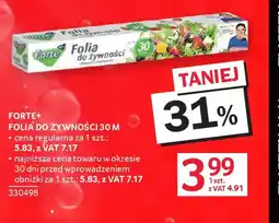 Selgros Forte+ Folia do żywności oferta
