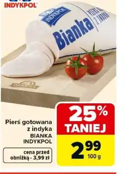 Carrefour Indykpol Pierś Bianka oferta