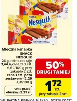 Carrefour Nesquik Snack oferta