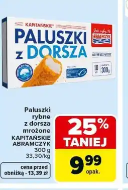 Carrefour Kapitańskie Paluszki z dorsza oferta