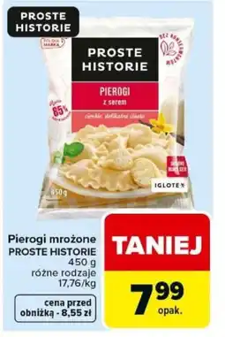 Carrefour PROSTE HISTORIE Pierogi oferta