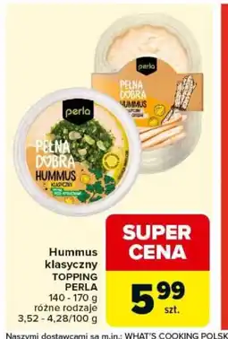 Carrefour Hummus klasyczny Perla oferta