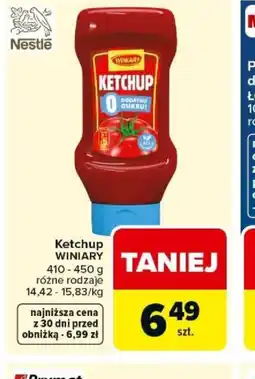 Carrefour Winiary Ketchup oferta