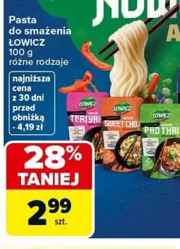 Carrefour Lowicz Pasta do smażenia oferta