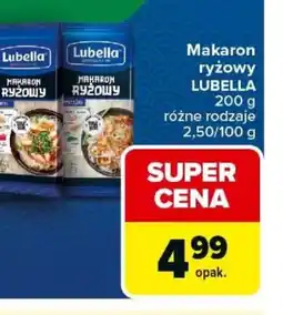 Carrefour Lubella Makaron ryżowy oferta