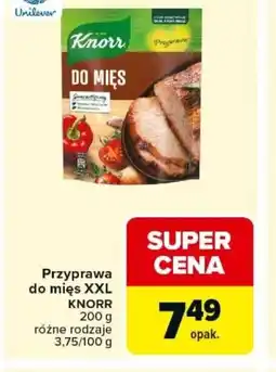 Carrefour Knorr Przyprawa do mięs XXL oferta