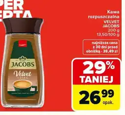 Carrefour Jacobs Kawa rozpuszczalna Velvet oferta