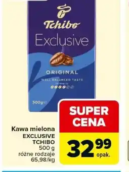 Carrefour Tchibo Kawa mielona Exclusive oferta