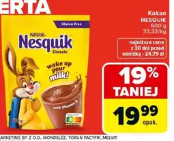 Carrefour Nestle Kakao Nesquik oferta