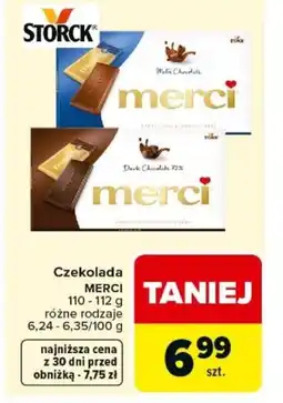 Carrefour Storck Merci czekolada oferta