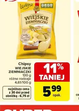 Carrefour Lorenz Wiejskie Ziemniaczki oferta