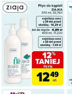 Carrefour Ziaja Płyn do kąpieli ZIAJKA oferta