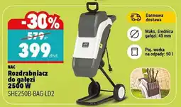 Biedronka Rozdrabniacz do gałęzi, 2500 W oferta