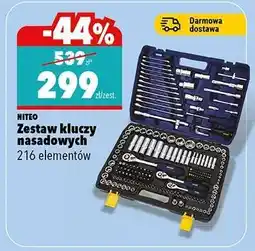Biedronka Zestaw kluczy nasadowych oferta