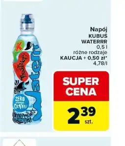 Carrefour Napój Kubuś Waterrr oferta