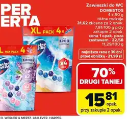 Carrefour Zawieszki do WC Domestos oferta
