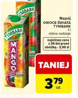 Carrefour Tymbark Napój Owoce Swiata oferta