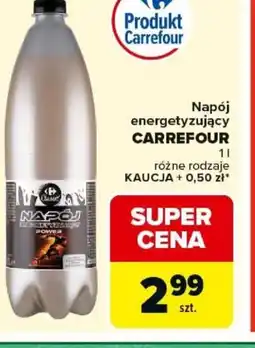 Carrefour Napój energetyzujący Carrefour oferta