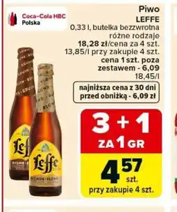 Carrefour Piwo Leffe oferta