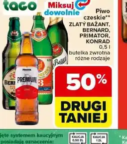 Carrefour Piwo czeskie oferta