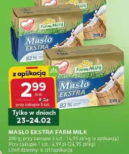 Stokrotka Express Farm Milk Masło Ekstra oferta