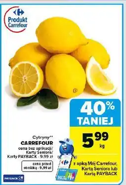 Carrefour Cytryny Carrefour oferta