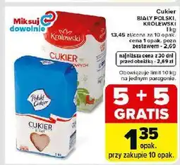 Carrefour Cukier biały Polski oferta