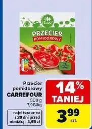 Carrefour Przecier pomidorowy klasyczny Carrefour oferta