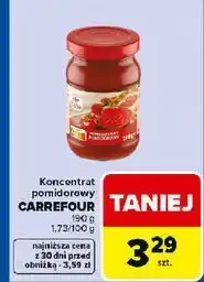 Carrefour Koncentrat pomidorowy Carrefour oferta