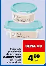 Carrefour Pojemnik fresh 0.3 l okrągły Carrefour oferta