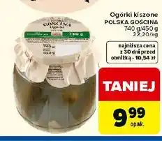 Carrefour Ogórki kiszone Polska Gościna oferta