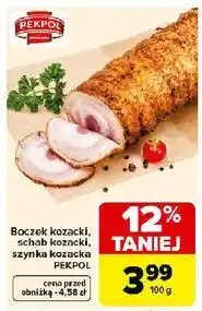 Carrefour Szynka kozacka Pekpol oferta