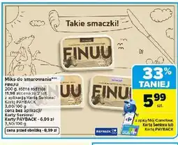 Carrefour Miks do smarowania bez laktozy Finuu Klasyczne oferta