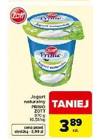 Carrefour Jogurt naturalny Zott Primo oferta