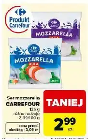 Carrefour Mozzarella light Carrefour Classic oferta