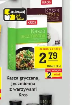 Gram Market Kros Kasza gryczana, jęczmienna z warzywami oferta