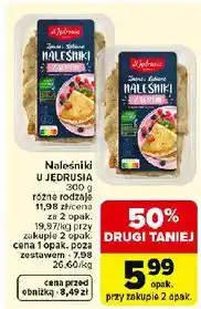 Carrefour Naleśniki z serem U Jędrusia oferta