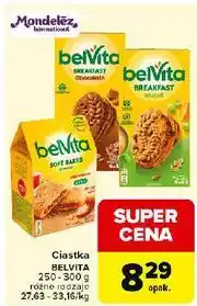 Carrefour Ciastka zbożowe z musli Belvita oferta