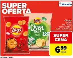 Carrefour Chipsy jogurt z ziołami ogrodowymi Lay's Oven Baked (Prosto Z Pieca) oferta