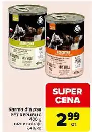 Carrefour Karma dla psa dziczyzna Pet Republic oferta