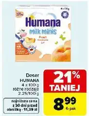 Carrefour Deserek jogurtowy o smaku brzoskwiniowym Humana Milk Minis oferta