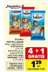 Carrefour Ciastko mleczne Lu Petitki Lubisie oferta