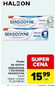 Carrefour Pasta do zębów whitening Sensodyne Odbudowa I Ochrona oferta